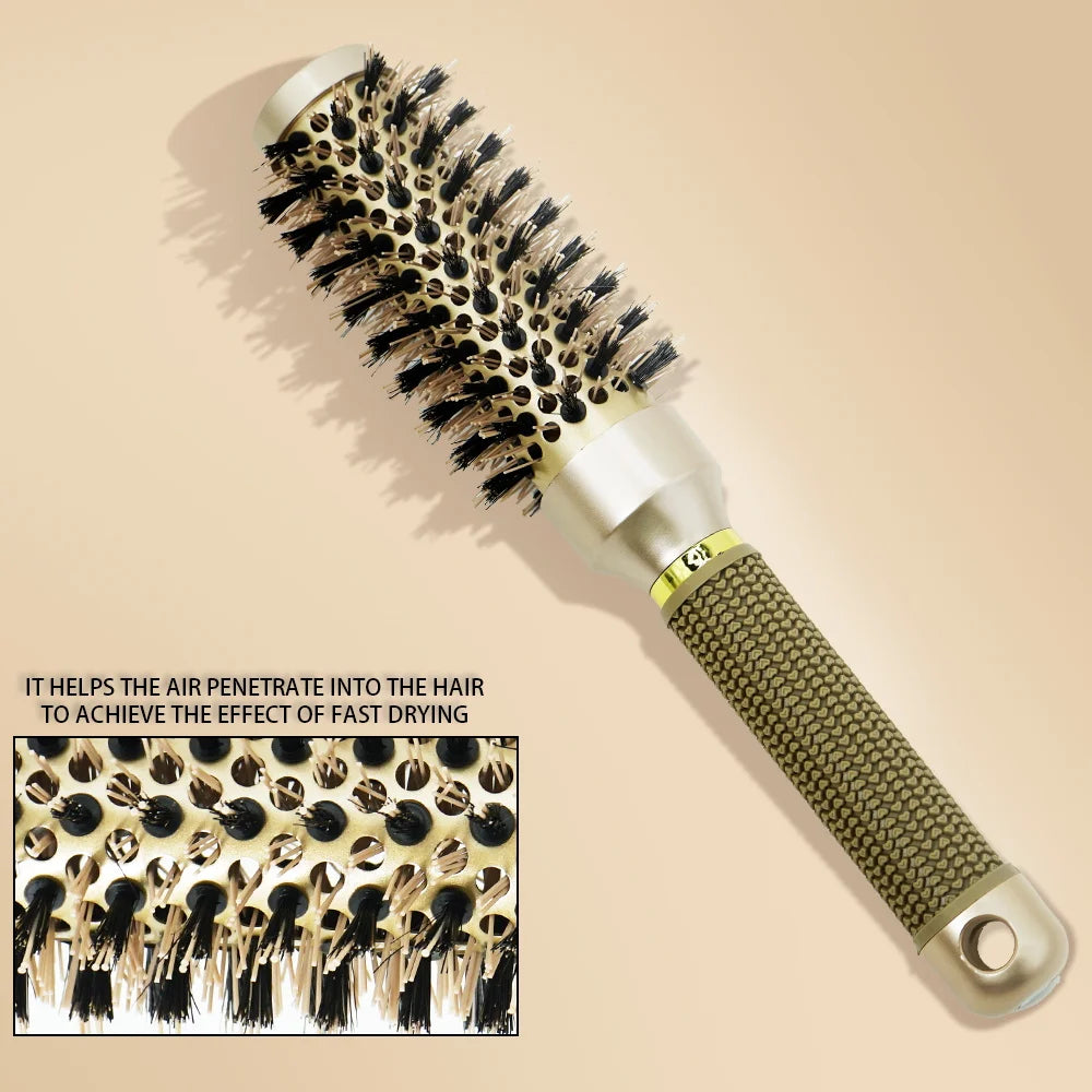 Brosse professionnelle boucles