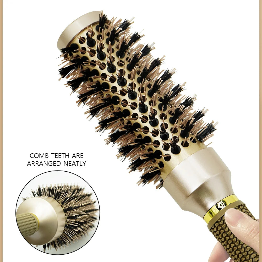 Brosse professionnelle boucles