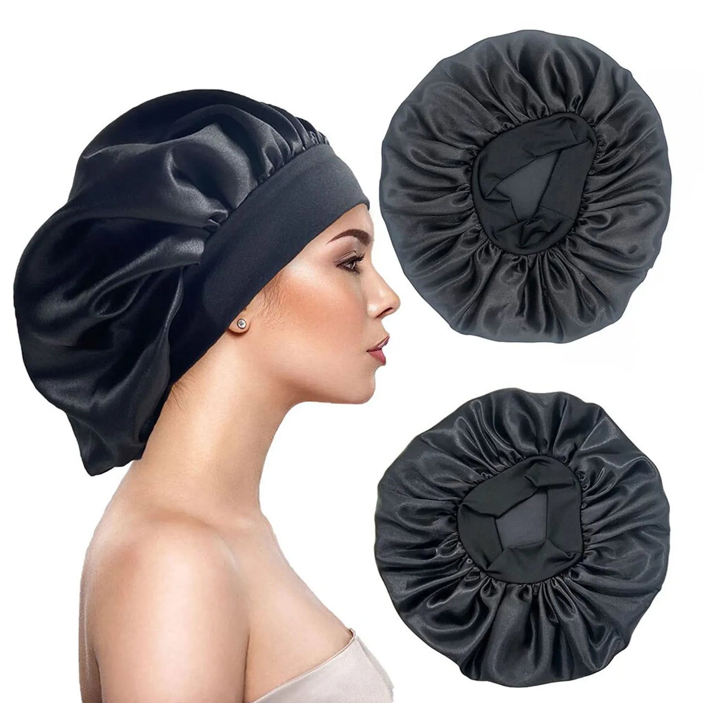 Bonnet de Nuit en Satin